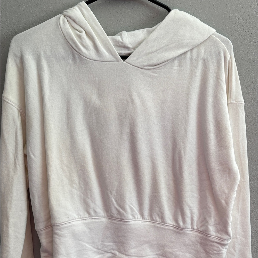 Elegant white Women's Hoodie - Picture 9 of 11